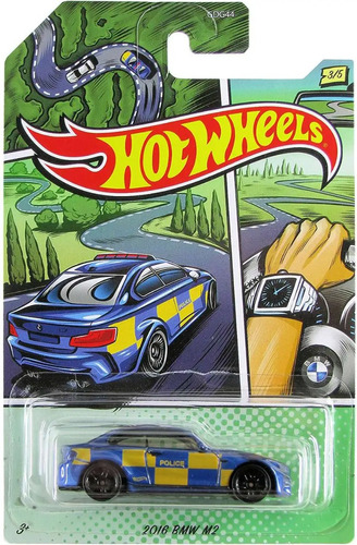 Hot Wheels Policia 2016 Bmw M2 Exclusivo + Obsequio