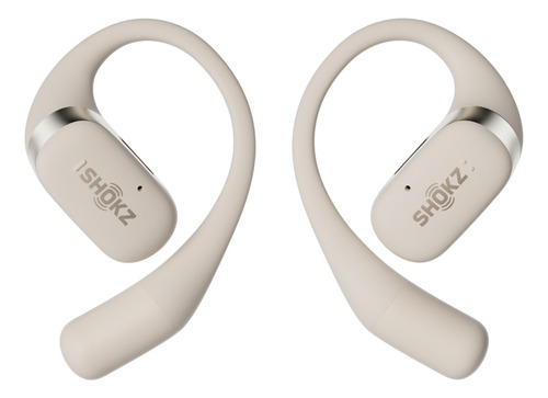Audífonos Bluetooth Shokz Openfit Openear Beige Truewireless