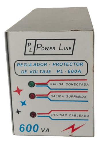 Protector Regulador De Voltaje Para Pc Power Line. 600 A 