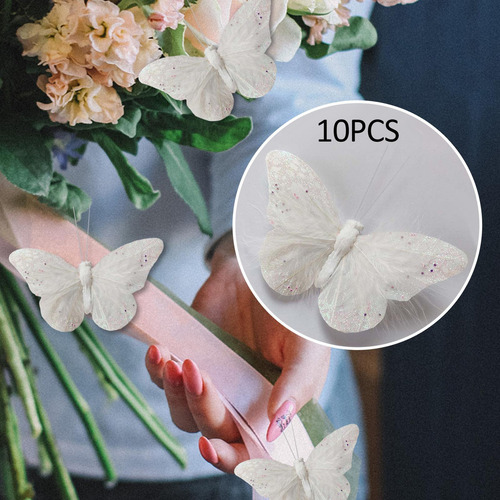 Para 10x Decoraciones De Mariposas Calcomanías De Pared