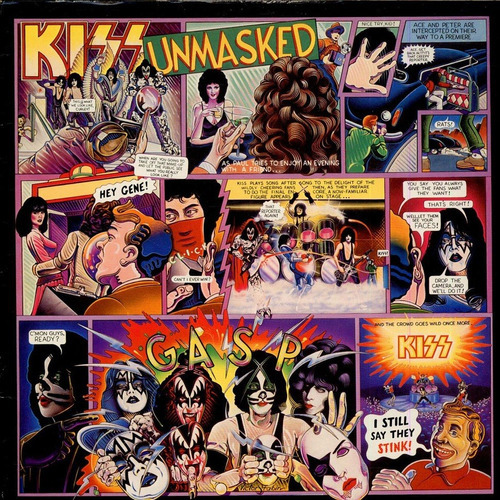 Kiss Unmasked Vinilo Nuevo Lp Remastered Usa Importado