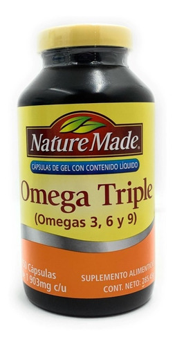 Omega Triple 3 6 9 Nature Made 150 Caps