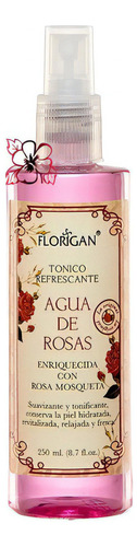 Tonico Refrescante Agua De Rosas Florigan Momento De Aplicación Día Tipo De Piel Normal