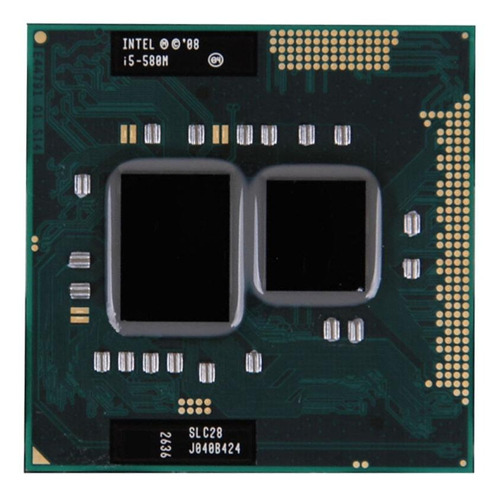 Processador gamer Intel Core i5-580M CN80617005487AD  de 2 núcleos e  3.3GHz de frequência com gráfica integrada