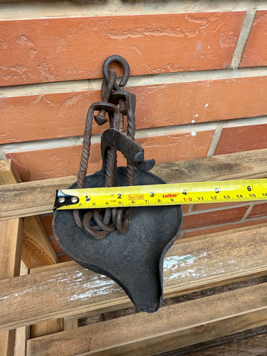 Candeeiro Antigo De Ferro (Usado)