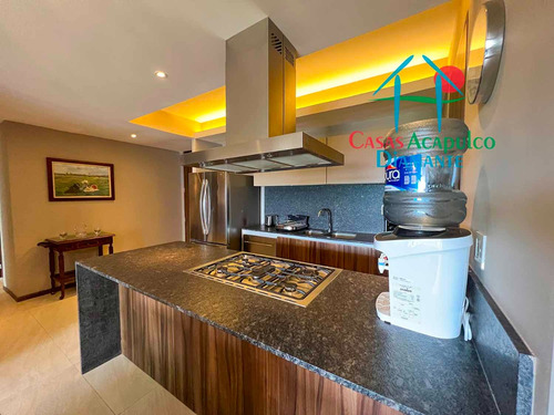 Cad La Isla Emerald H6. Departamento En Condominio De Playa Con Terraza Y Vista A Las Albercas