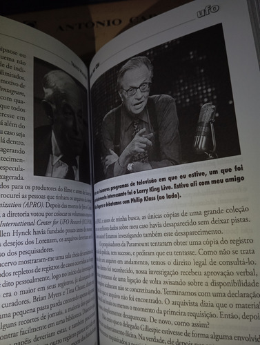 Livro Fogo No Céu - Travis Walton - Biblioteca Ufo