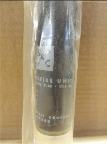 New S & C Electric 121075-r3 Sm-4 Refill Fuse Unit 7.2 K Eez