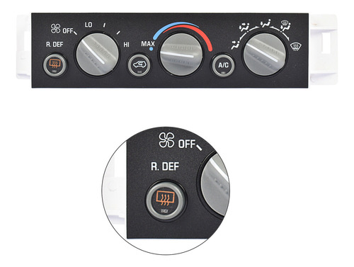 Control Clima Gmc C1500 Suburban Base 1998 5.7l