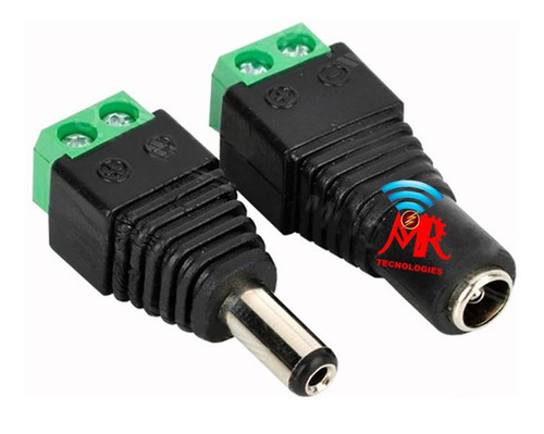 Conector De Corriente Dc Macho/hembra Por Mayor Y Menor