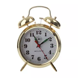 Reloj Despertador De Campana Gemela Vintage 15605
