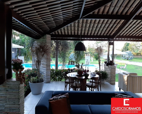 Imagem 7 de 30 de Linda Casa No Condomínio Parque Encontro Das Águas. - Ca00869 - 68658729
