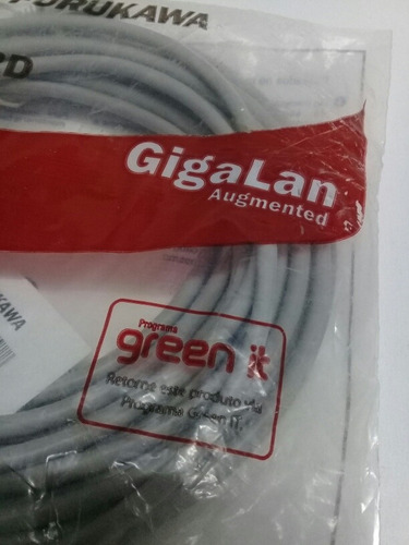 Cabo Extensão Furukawa C6a Rj45 Gigalan 10m 35085107