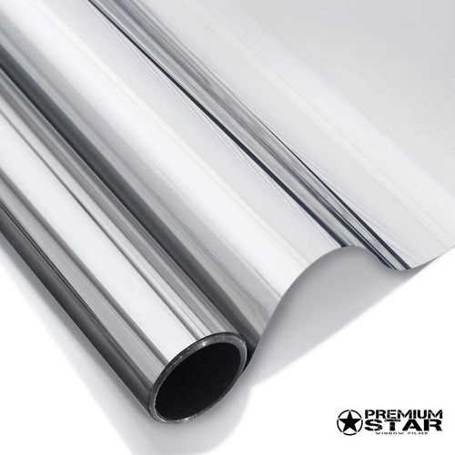 Film Espejado Plata X 3 Mts X 1,52 Mts