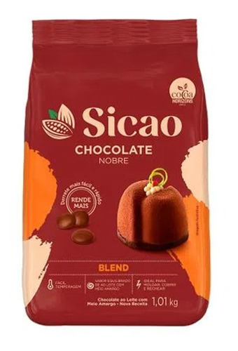 Chocolate Em Gotas Sicao Nobre Blend 1,01kg - Callebaut