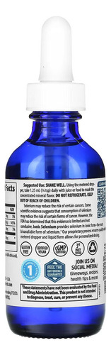 Trace Minerals Selênio Iônico Líquido 300mcg 59ml Importado
