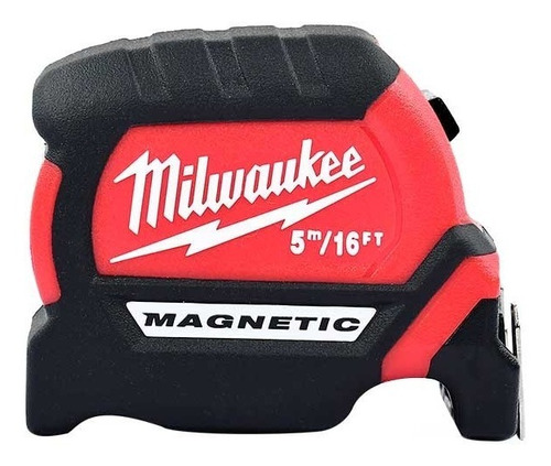 Flexómetro Magnético Compacto 5m/16' Milwaukee 48220716