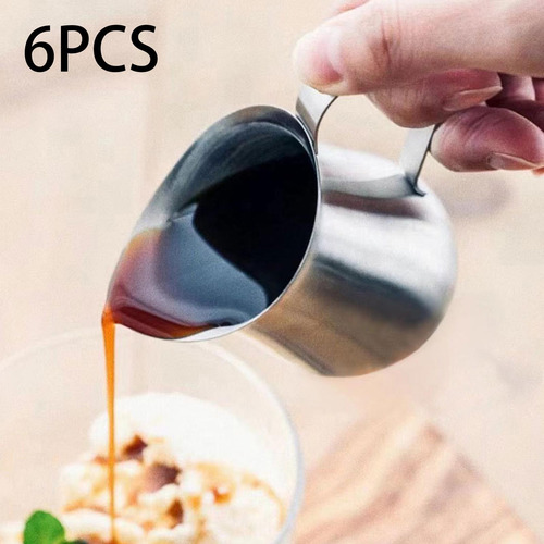 6 Piezas Crema Dispensadora Crema Jarra Espresso Crema 60 Ml