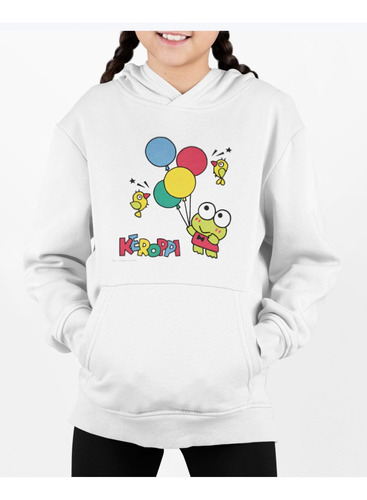 Poleron Infantil Niña Hello Kitty Keropi Globos Estampado