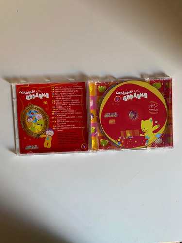 Pack De Cantando Con Adriana . Un Cd Y Un Dvd Original (Usado)