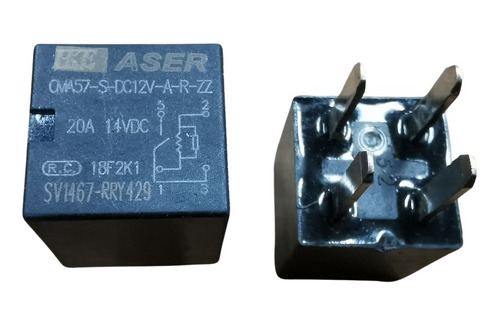 Relevador Relay Mini 4 Patas Cma57-s-dc12v-a-r-zz (2piezas)