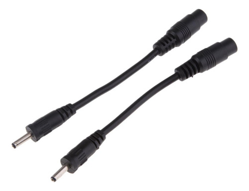 5 X 3-6pack Dc Power 3.5mm X1.35mm Male Plug To 5 Pcs