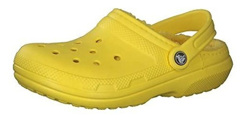 Zuecos Con Forro Clásico Para Hombre Y Mujer De Crocs