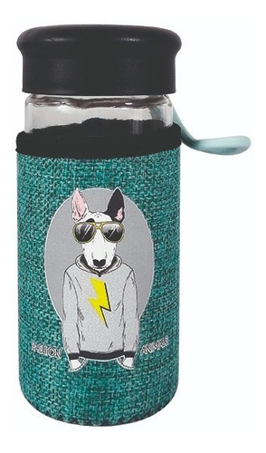 Imagen 2 de 6 de Set De 28 Termos De Vidrio Mini Animals Hipster Mayoreo