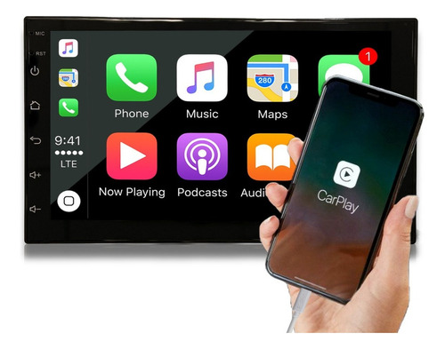 Autoestereo Pantalla Rock Series Rks-a711ac Carplay Android