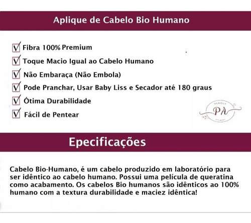 Aplique Tic Tac Bio Humano Morena Iluminada Cacheado 7 Peças Morena Iluminada Aplique Tic Tac Bio Humano Cacheado 7 Peças