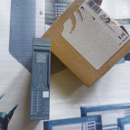 Siemens 6es7 136-6ba01-0ca0 Input Module Profisafe