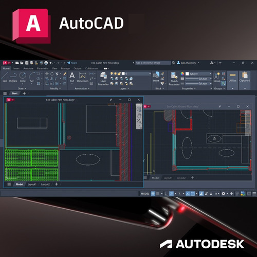 Autodesk Autocad Para Diseño De Planos