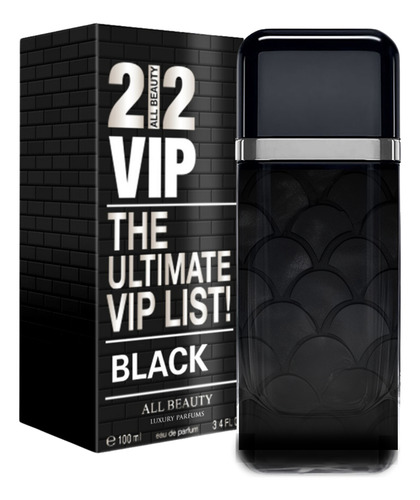 Perfume Hombre 212 Vip Black De All Beauty