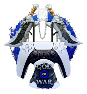 Base Control Playstation Xbox God Of War Espadas Del Caos