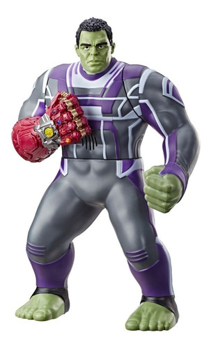 Hulk Electrónico 35cm Avengers Puño Poderoso Hasbro E3313