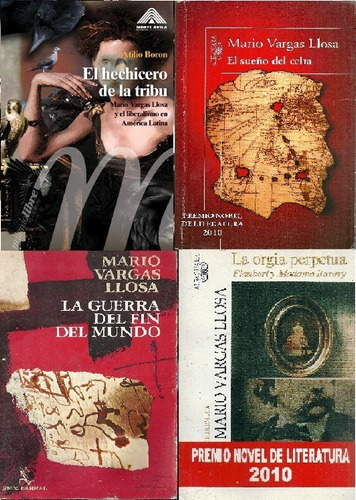 Mario Vargas Llosa Libros Orgia Lote  Perpetua Sueño Celta