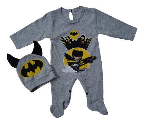 Enterito Para Bebé Batman Superhéroes Jardinero Bebés 