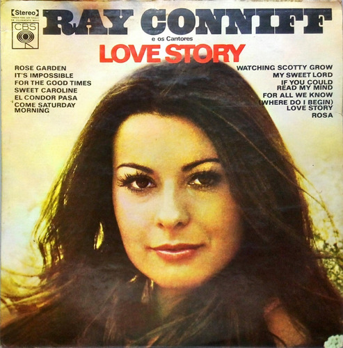 Ray Conniff Lp 1971 Love Story 15512