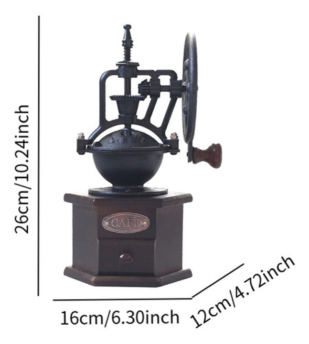 Molinillo De Café Con Manivela, Rodillo De Mano, Núcleo De