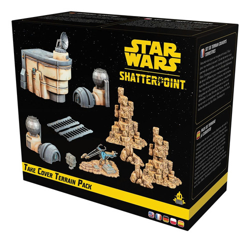 Starwars Shatterpoint  Take Cover Terrain Pack Español