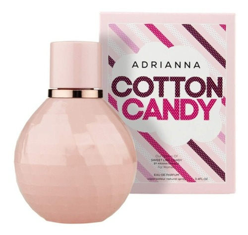 Perfume Para Dama Adrianna Cotton Candy Marca Mirage 100ml
