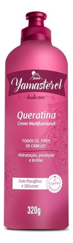 Creme Multifuncional Queratina Hidratação Yamasterol 320g