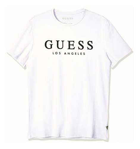 Guess Tee, Camiseta Hombre, Blanco, Xs Color Blanco