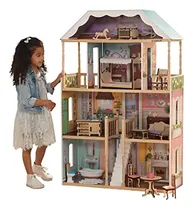 Comprar Kidkraft 65956 Casa De Muñecas Charlotte Con Casas De Muñe