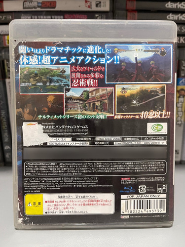 Jogo Ps3 Naruto Shippuden Ultimate Ninja Storm 2 Japones