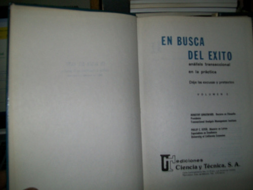 En Busca Del Exito Deje Excusas Y Pretextos 4 Tomos- (Usado)
