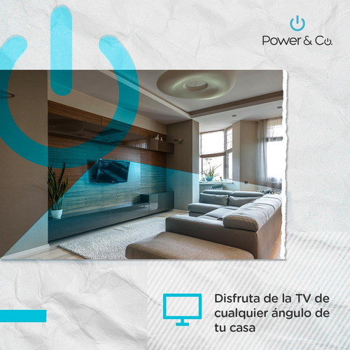 Imagen 3 de 7 de Soporte De Tv Con Movilidad P/pantallas De 19 A 43 Pulgadas.
