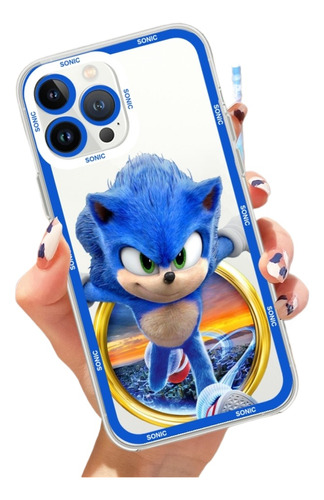 Funda De Teléfono Sonics The Hedgehogs Para iPhone 15 13 14