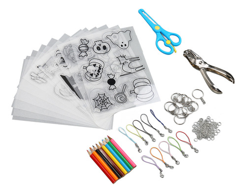 Lámina De Plástico Térmico Shrink Art Kit, Multiusos, Con Or