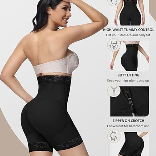 Panty Short Fajas Colombianas Moldeadoras Control De Abdomen